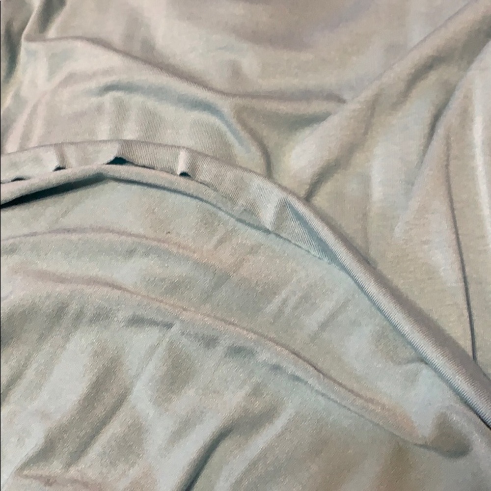 AQUA BLUE KNOTTED TOP & SKIRT SET - Picture 7 of 8